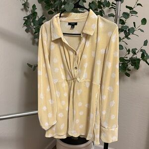 Yellow Alfani blouse